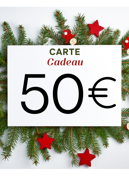 CARTE CADEAU - 50€