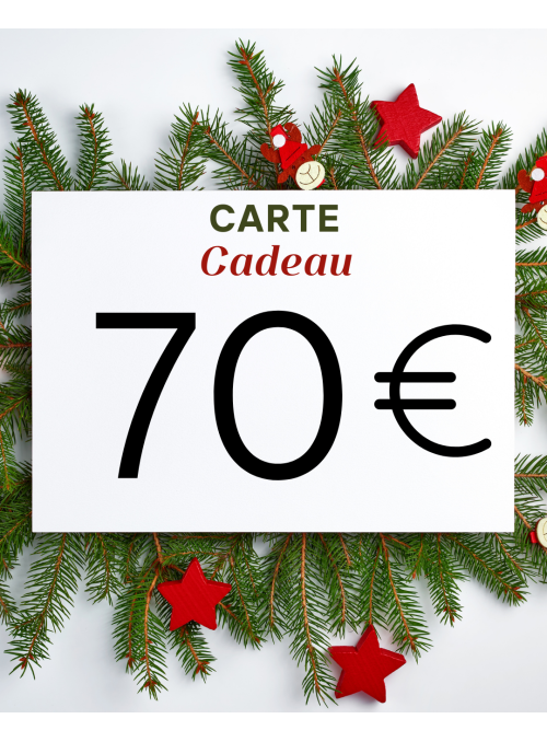 CARTE CADEAU - 70€