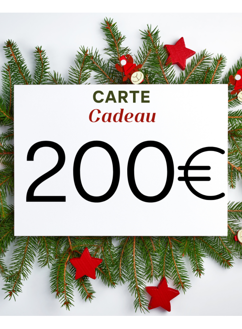 CARTE CADEAU - 200€
