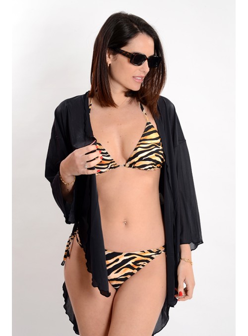 Chemise voile - Noir